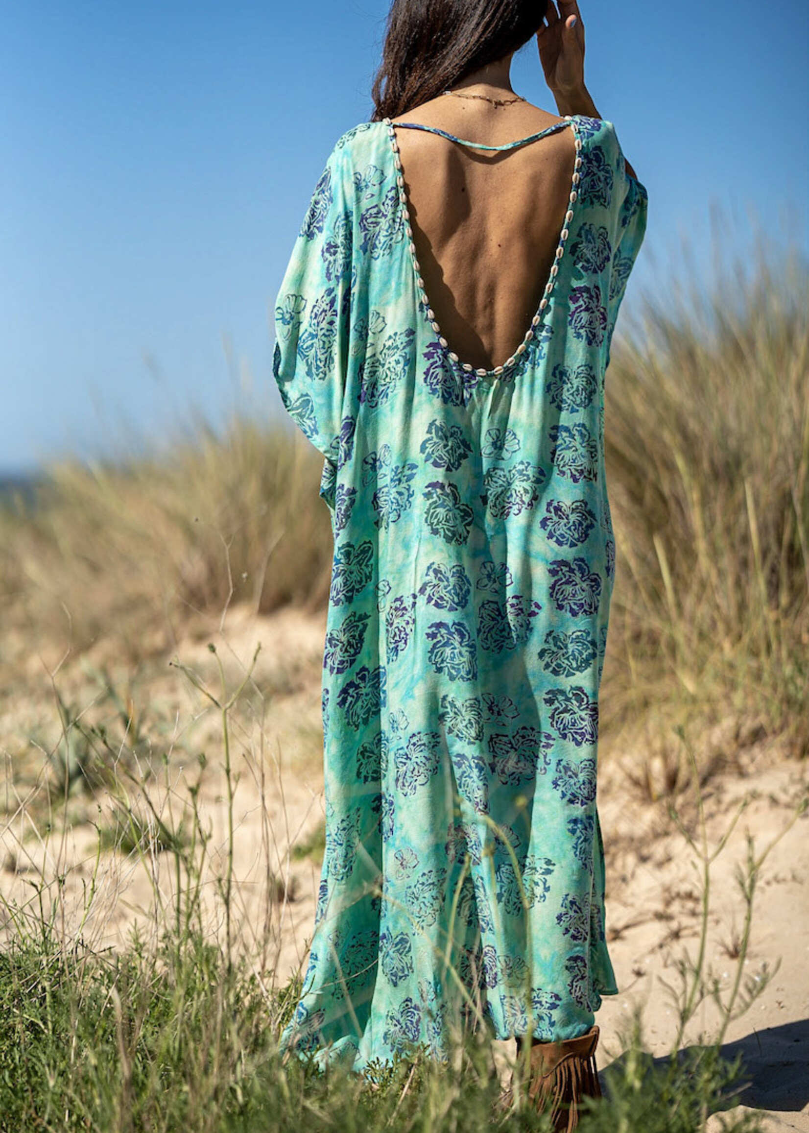 Tarifa Soul Maxi Tunic Olivia Mint