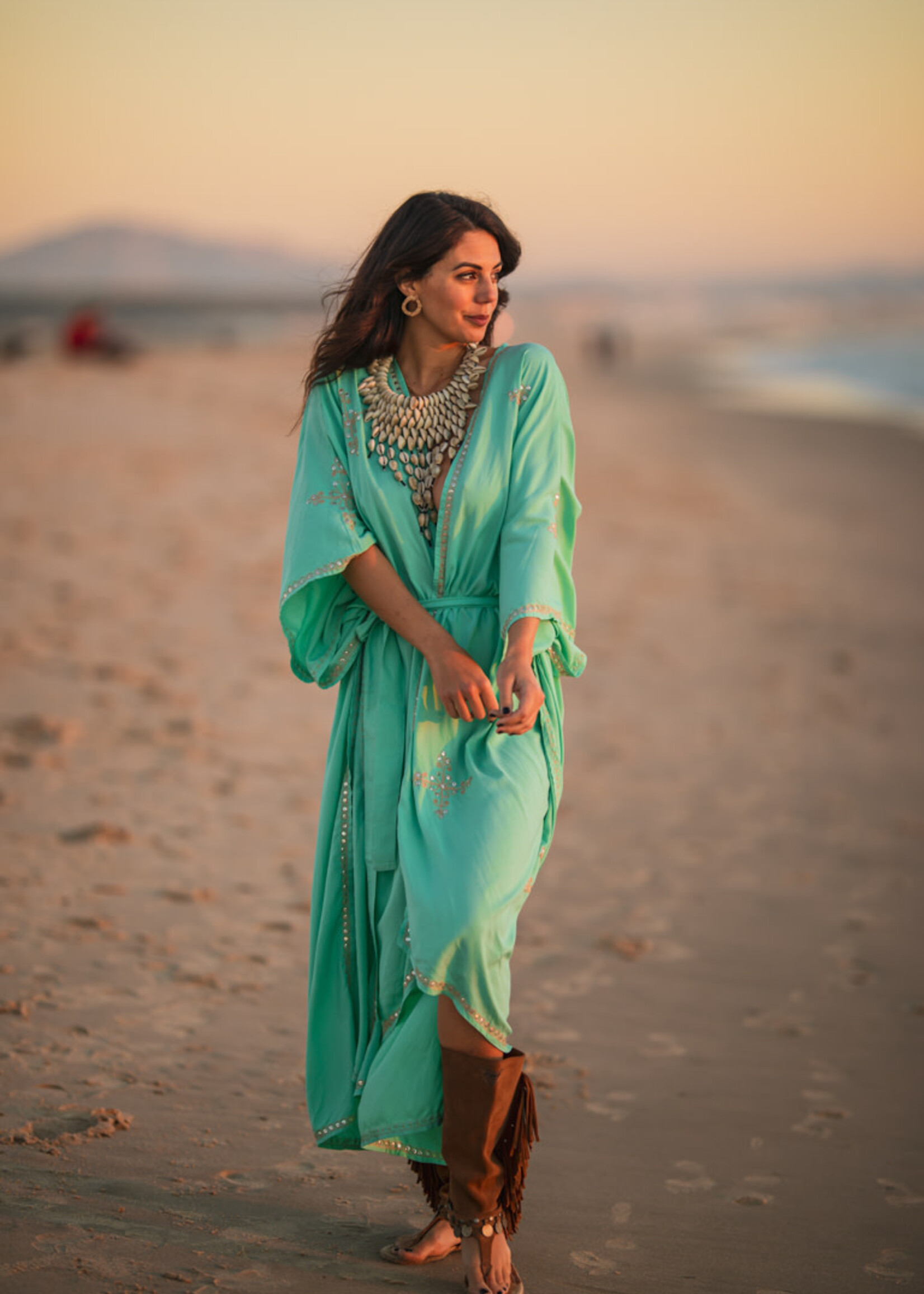 Tarifa Soul Kimono Malena Mint