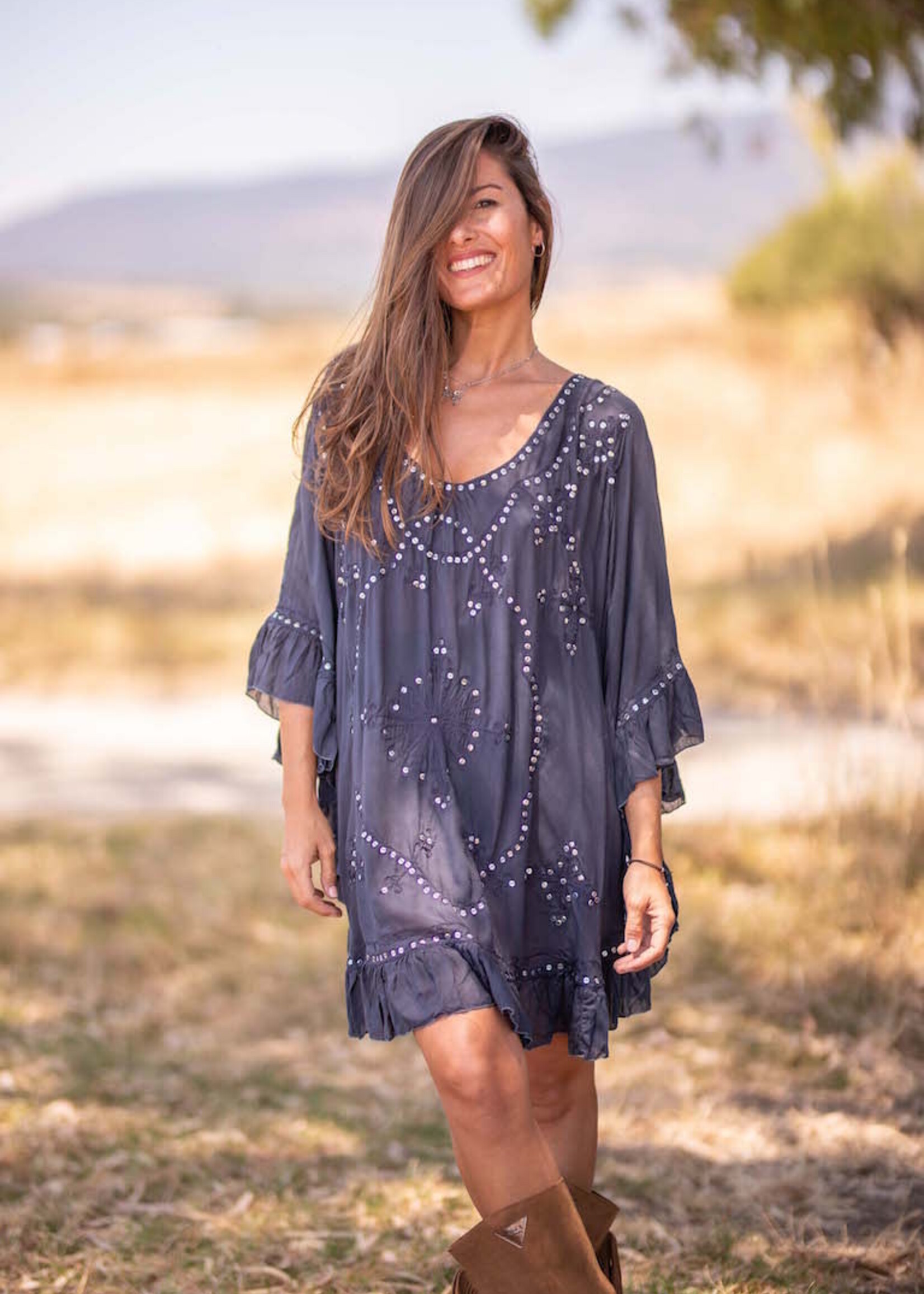 Tarifa Soul Poncho Missu Navy