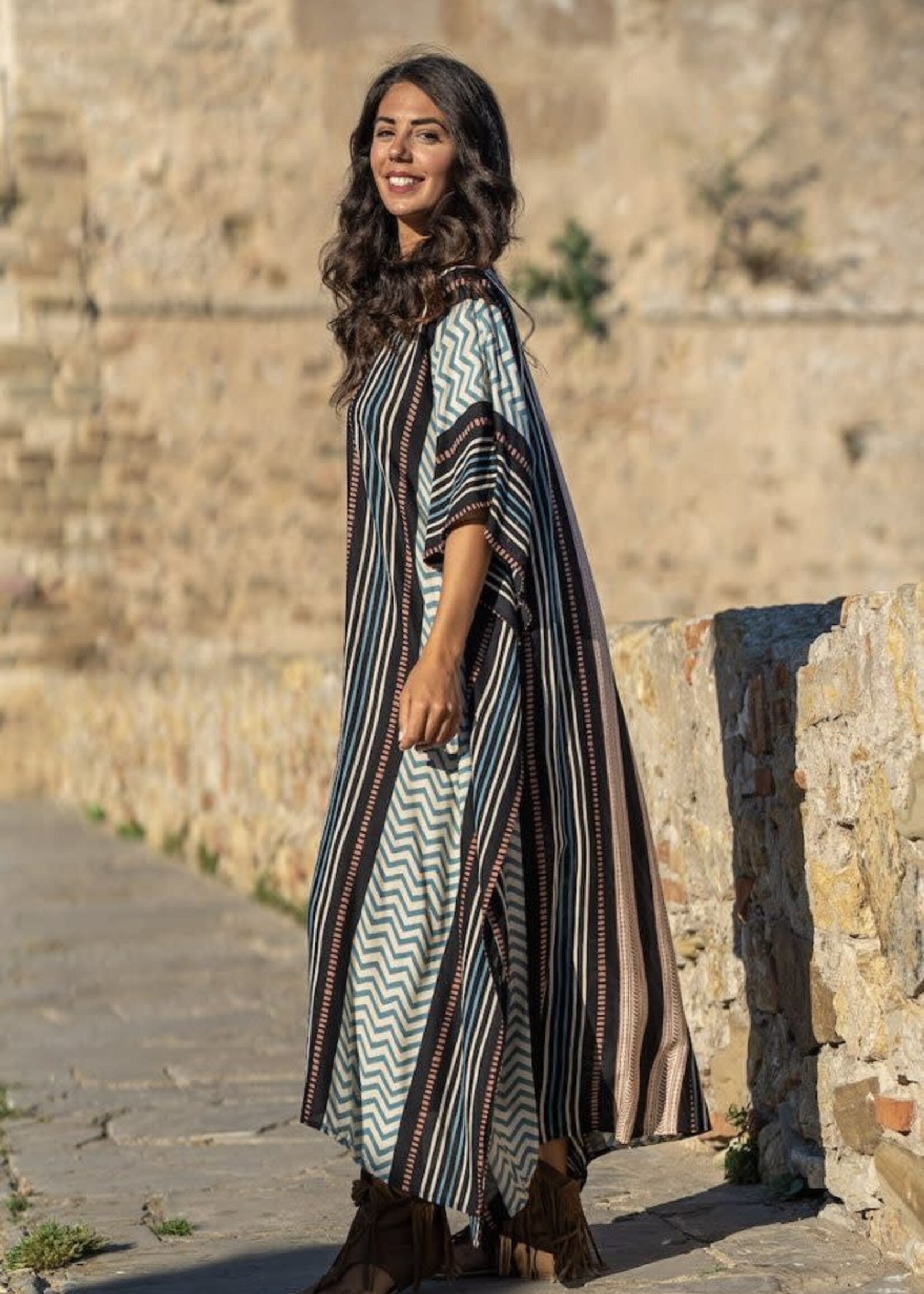 Tarifa Soul Kaftan Kenya Black