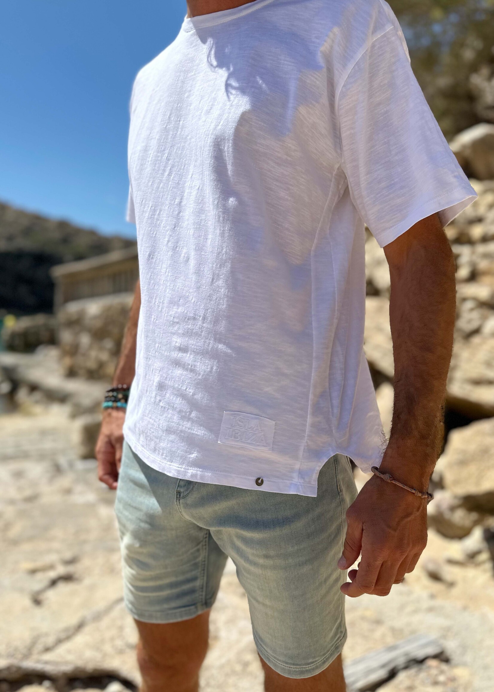Isla Ibiza Bonita Mens T-Shirt Baggy