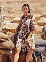 Shirt Dress Madeira 3/4 sleeves Marrakech