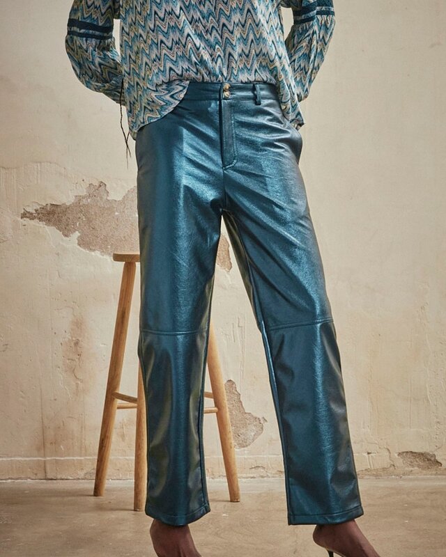 NKN Nekane Pantalon Thumbai Metallic Green