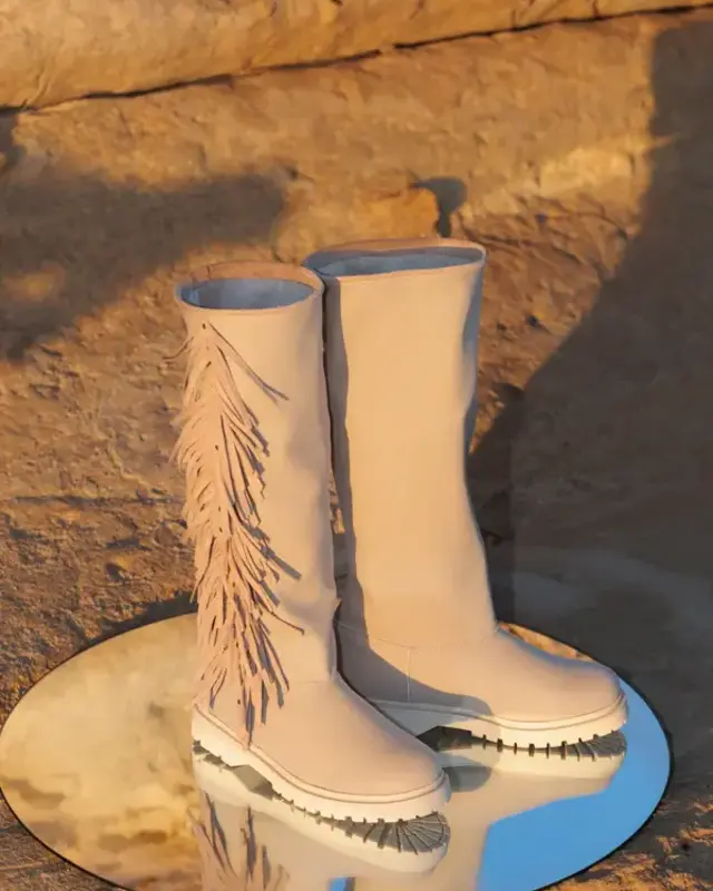 CHA Fringe Tall Dust