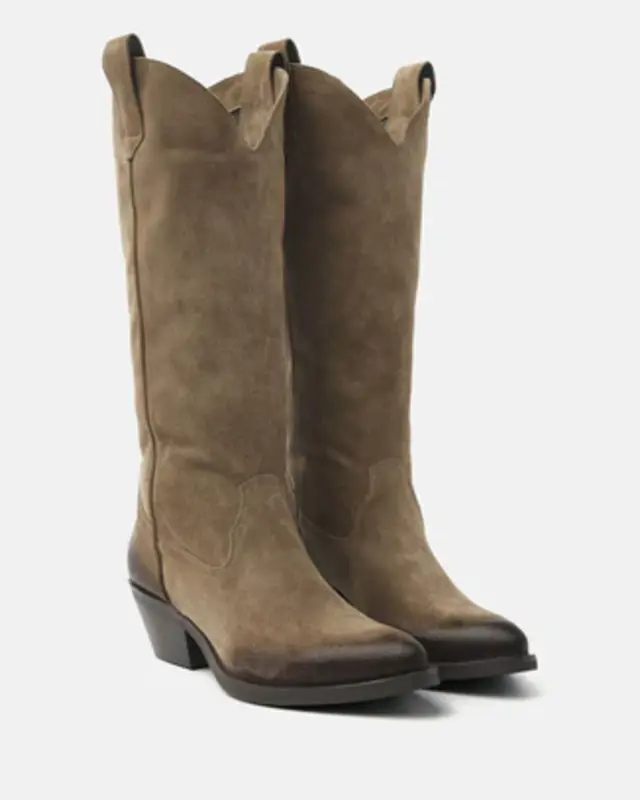 Lazamani Ladies Western Boots High
