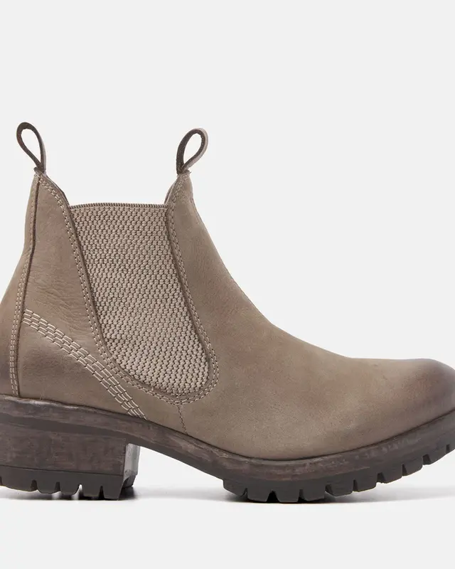 Lazamani Ladies Chelsea Booties Taupe
