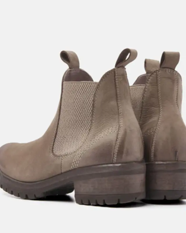 Lazamani Ladies Chelsea Booties Taupe