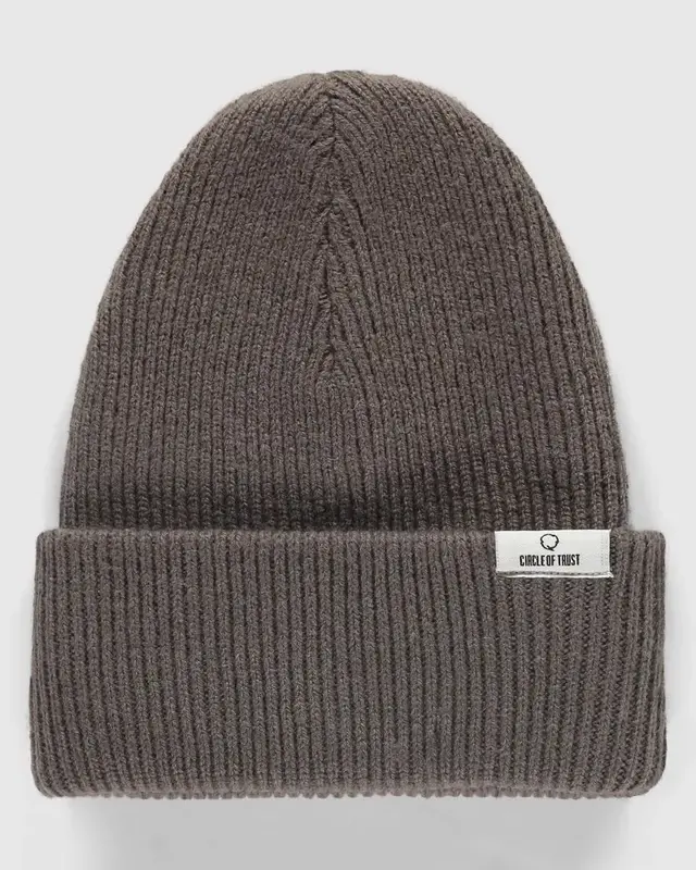 Circle of Trust Boris Beanie Slate Brown