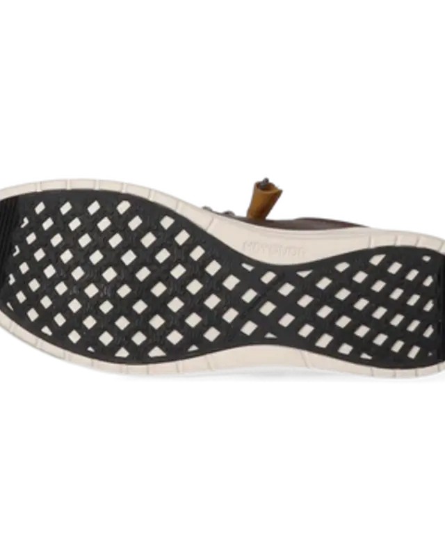 Hey Dude Wally Grip Craft Leather Grey