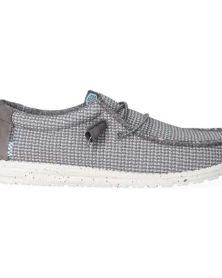 Hey Dude Wally Sport Mesh Grey