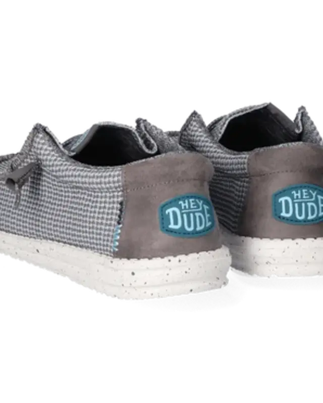 Hey Dude Wally Sport Mesh Grey