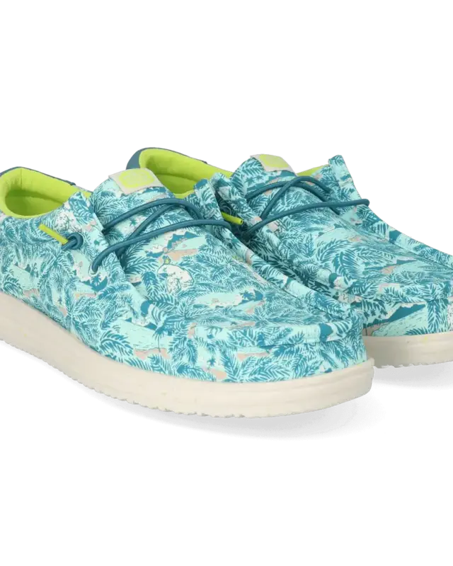 Hey Dude Wally H2O Tropical Blue Tropical