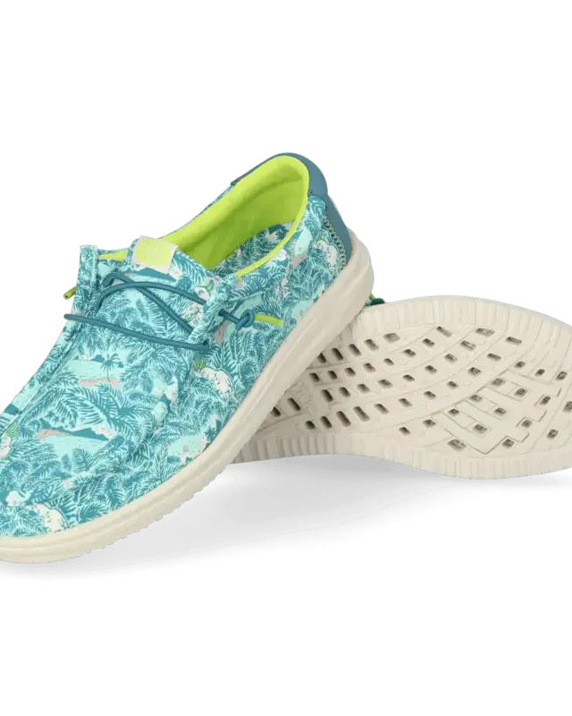 Hey Dude Wally H2O Tropical Blue Tropical