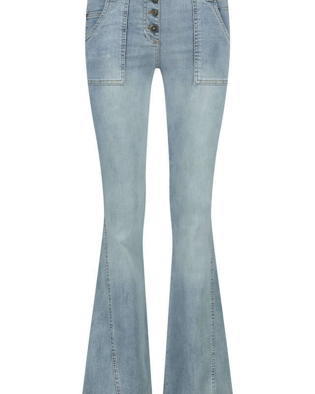 Isla Ibiza Bonita Denim Jeans - Flared Light Blue