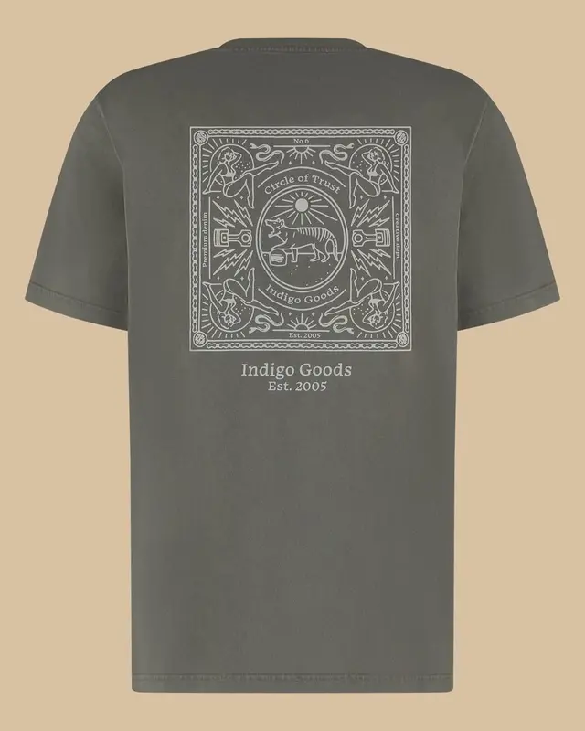 Circle of Trust Tristan Tee Dusty Green