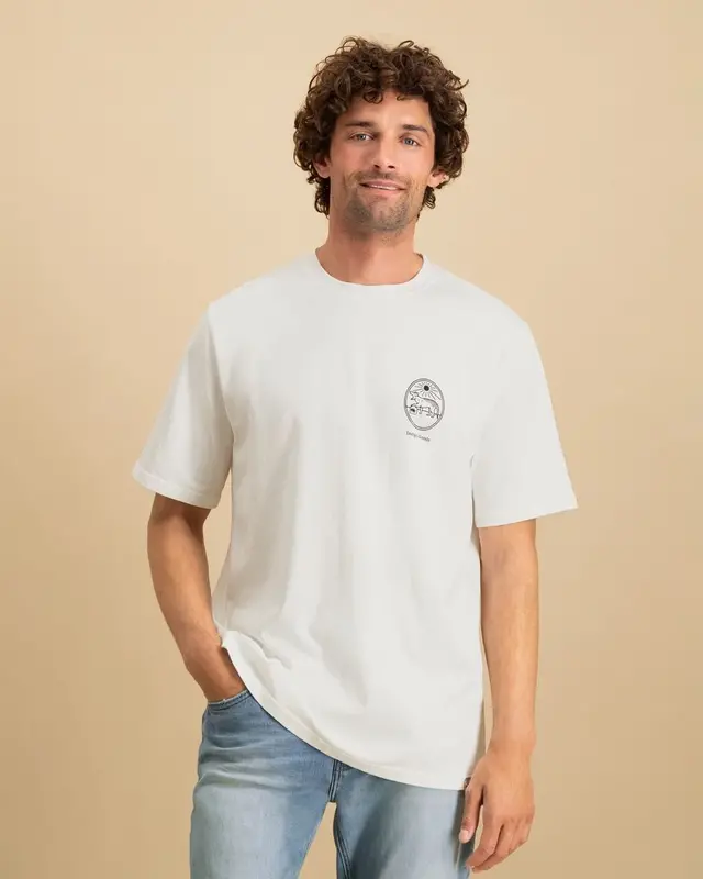 Circle of Trust Tristan Tee Bone White