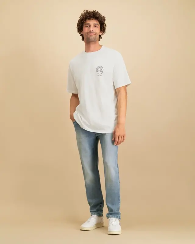 Circle of Trust Tristan Tee Bone White