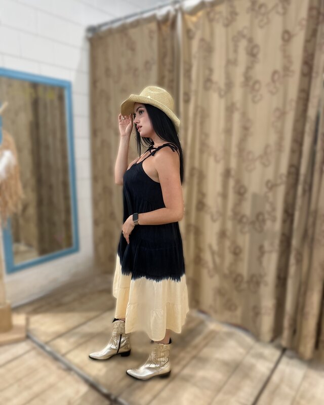 Tarifa Soul Short Dress Honolulu Navy