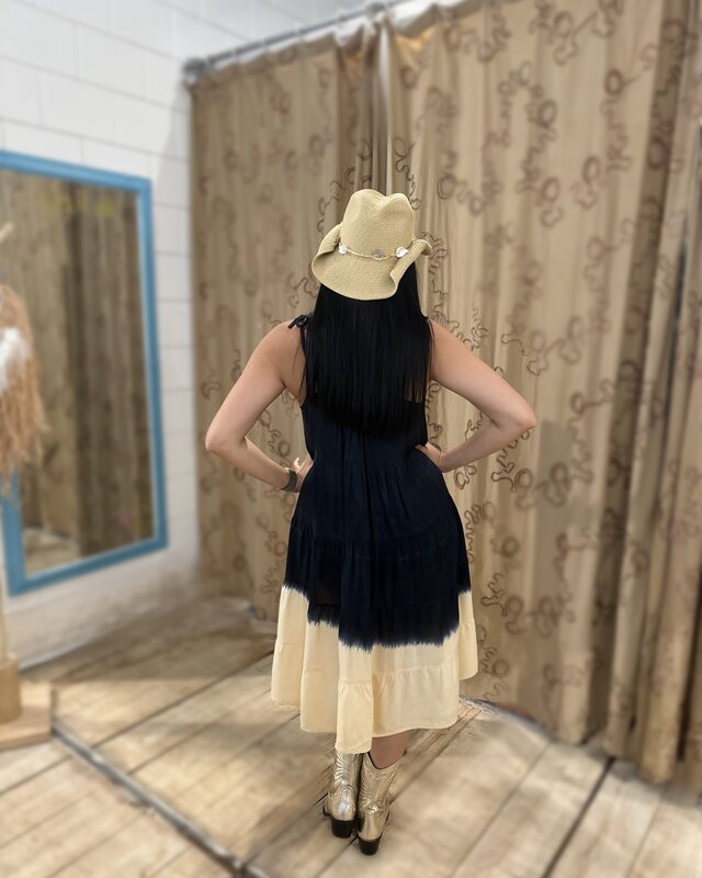 Tarifa Soul Short Dress Honolulu Navy