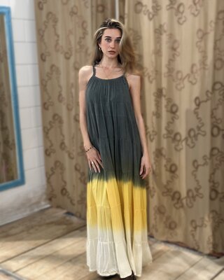 Tarifa Soul Maxi Dress Honolulu Green