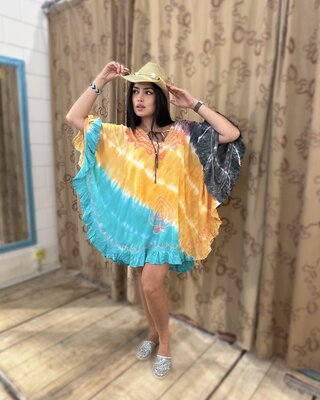 Tarifa Soul Poncho Waikiki Mint