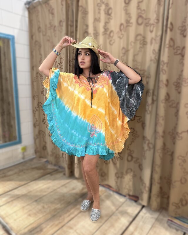 Tarifa Soul Poncho Waikiki Mint