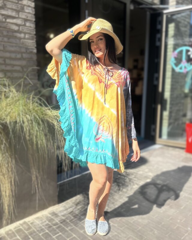 Tarifa Soul Poncho Waikiki Mint
