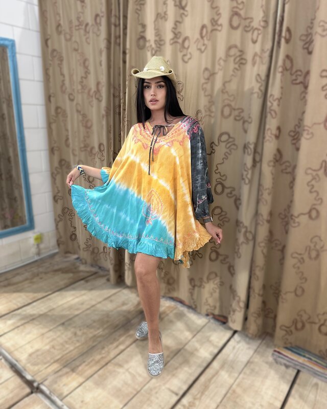 Tarifa Soul Poncho Waikiki Mint