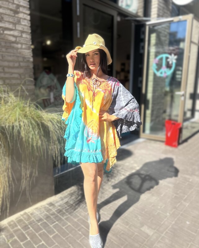 Tarifa Soul Poncho Waikiki Mint