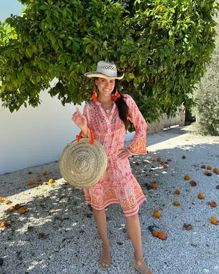 Valery Vain Suki Dress Sunset