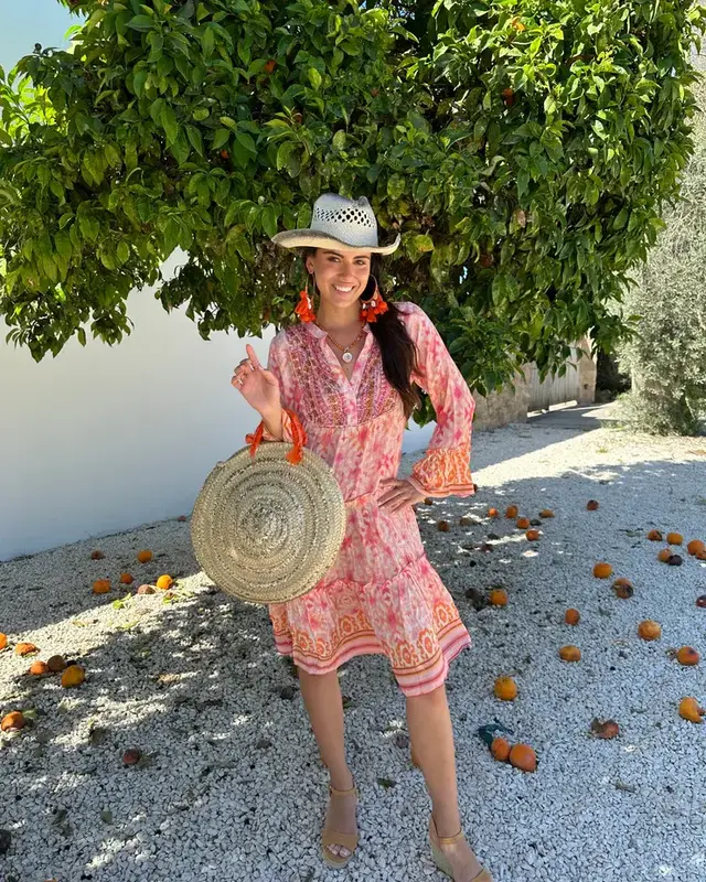 Valery Vain Suki Dress Sunset