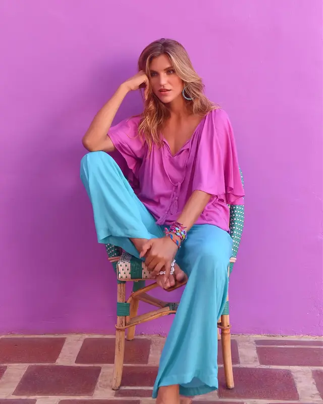 Hot Lava Pants Alex Turquoise