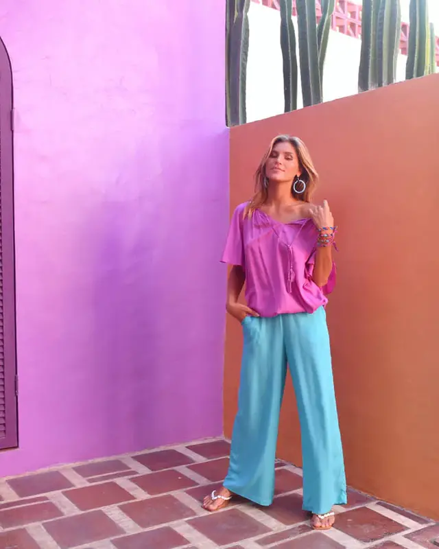 Hot Lava Pants Alex Turquoise