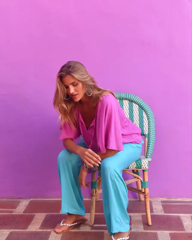 Hot Lava Pants Alex Turquoise