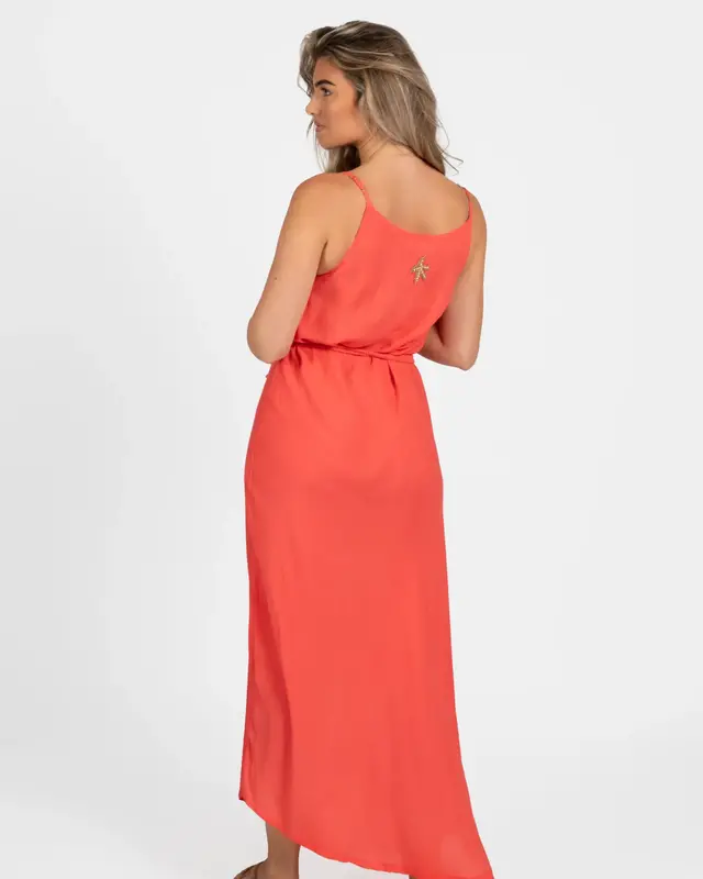 Hot Lava Dress Starfish Hot Coral/Bronze