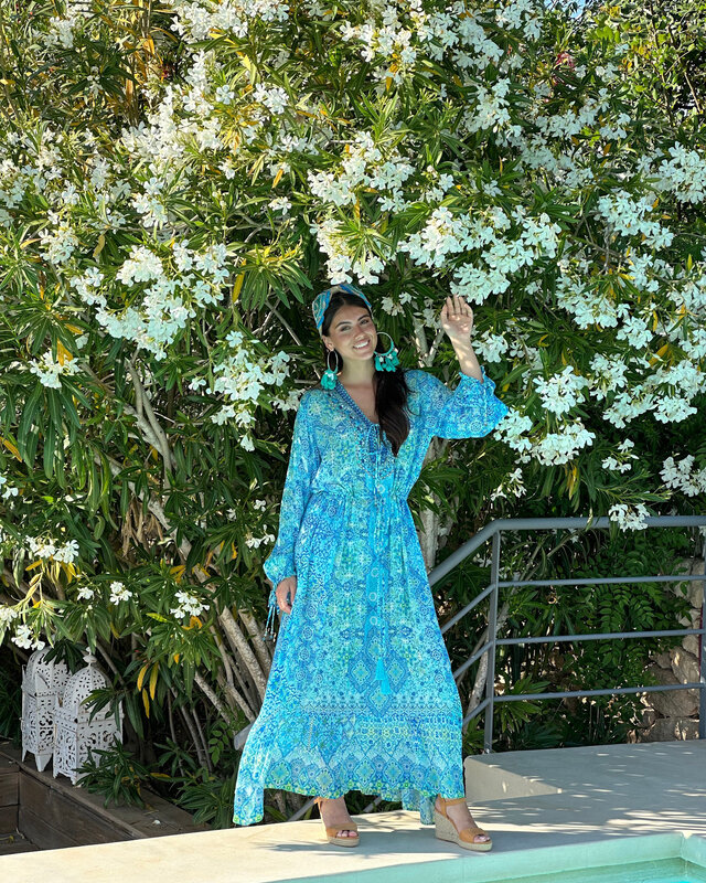 Valery Vain Fendi Dress Saint Barth