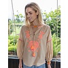 Aire Blouse Coffe