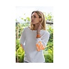 Sudadera Origenes Blanco Naranja