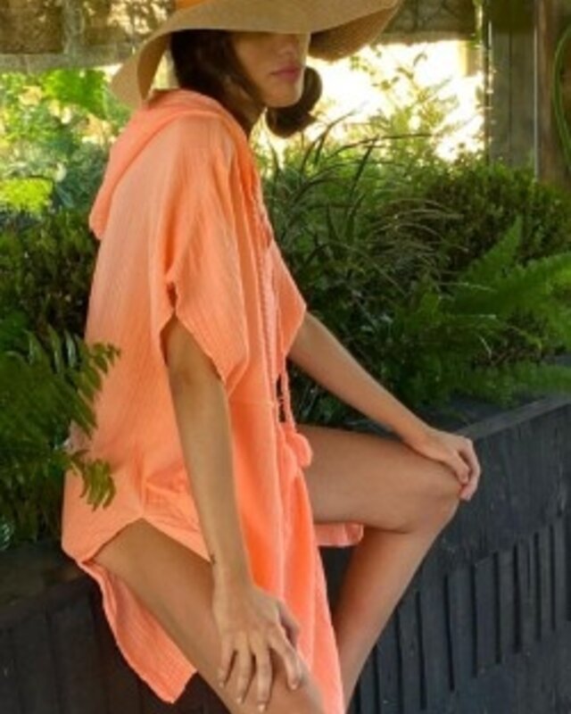 Tartaruga Cometa Kaftan Orange