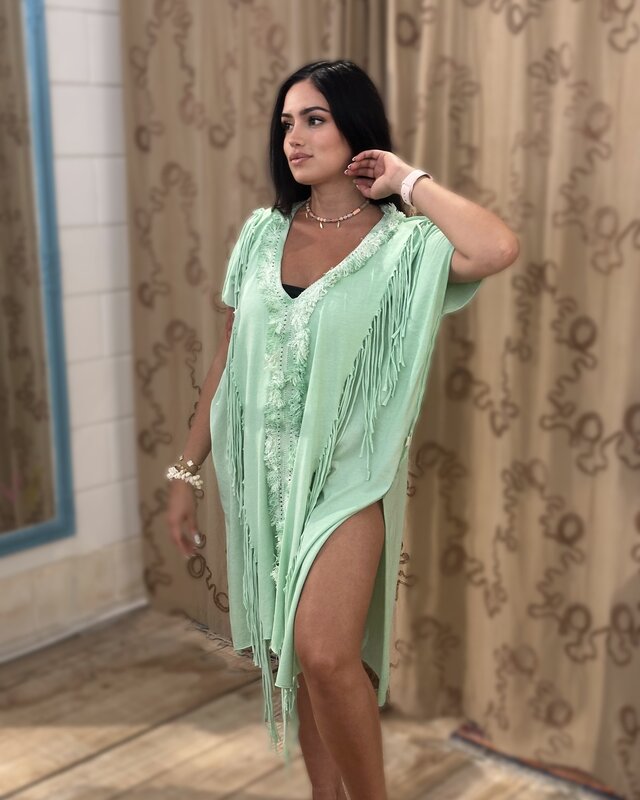 Tartaruga Charro Dress Mint