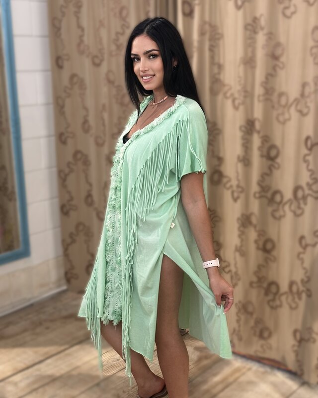 Tartaruga Charro Dress Mint