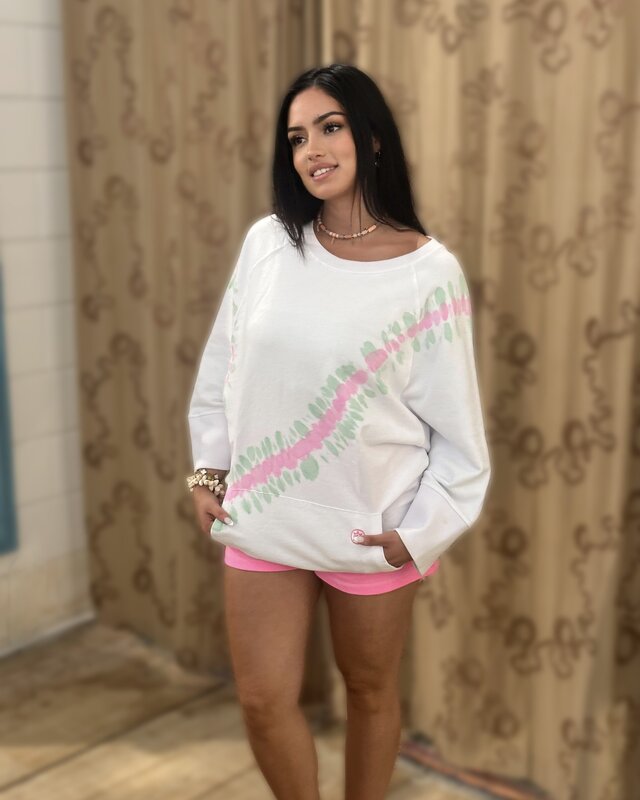 Tartaruga Mariposa Hoodie Purple Mint