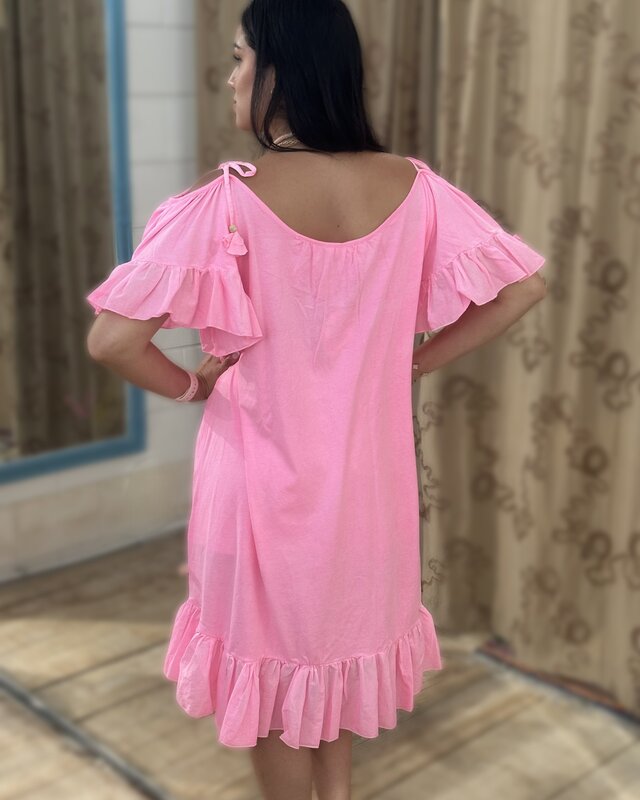 Tartaruga Paraiso Dress Pink