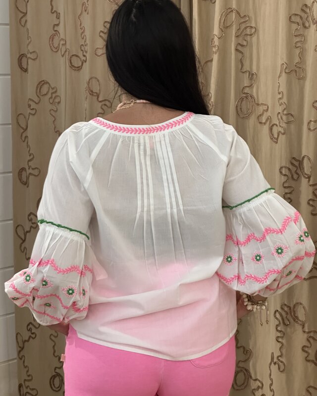 Tartaruga Lake Blouse White