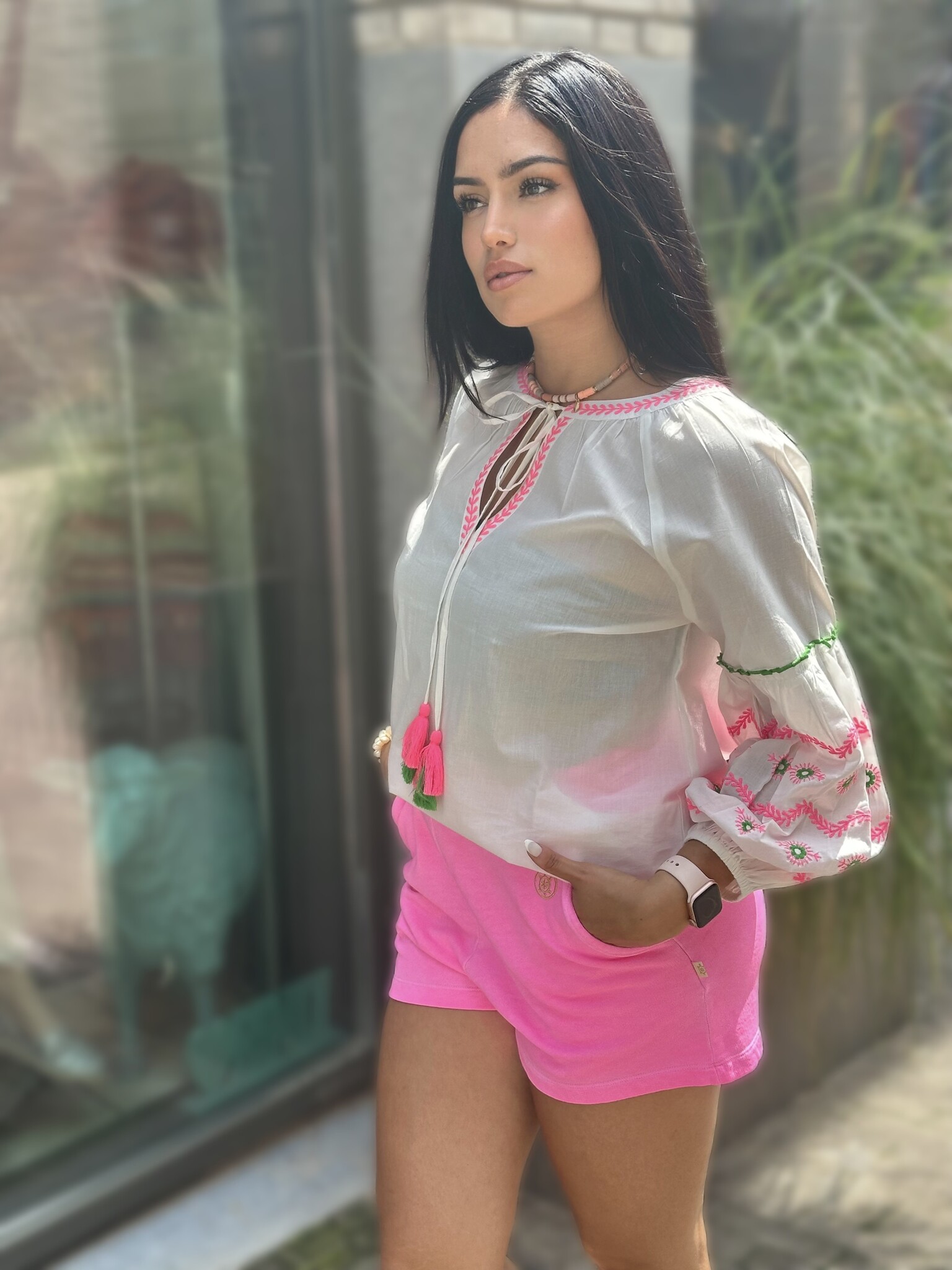 Tartaruga Lake Blouse White