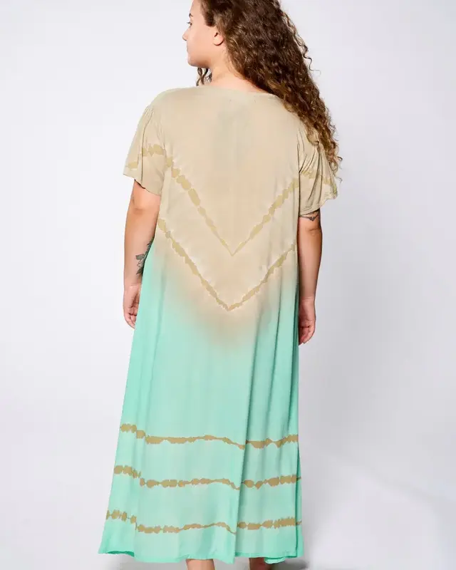 Melé Beach Jurk Marusi Cantik Aqua