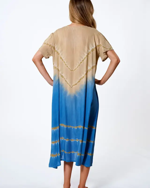 Melé Beach Jurk Marusi Cantik Blue