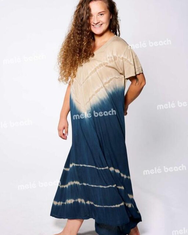 Melé Beach Jurk Marusi Cantik Navy