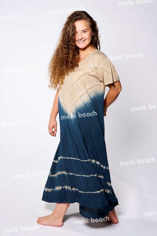 Melé Beach Jurk Marusi Cantik Navy