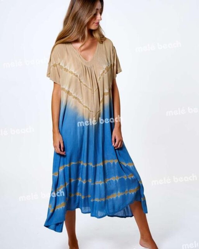 Melé Beach Jurk Marusi Cantik Blue